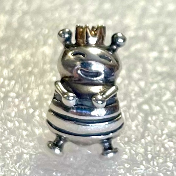 Pandora Jewelry - Authentic PANDORA SS/14K Two-Toned Charm QUEEN BEE #790227